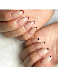 maeda.ハートネイル♪