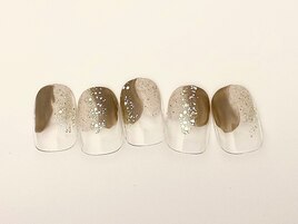 Bコース5200円カジュアルネイル