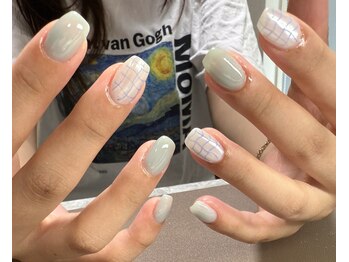 シンプル4本アート