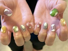 キューシーネイル 川崎(QcNail)/ハロウィンおばけ