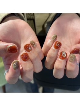 ジェイエヌ バイ ネオリーブ(J/N by neolive)/ニュアンスネイル*8800円