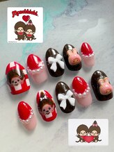 ナナイロ(716)/☆モンチッチネイル☆