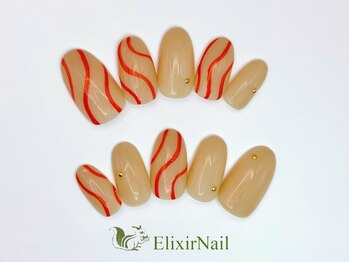 エリクサーネイル 五反田(Elixir Nail)/定額a シンプル／クーポン使用