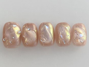 アイネイルズ 池袋店(I-nails)/キラキラ艶ミラー
