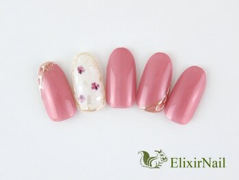 エリクサーネイル 池袋(Elixir Nail)/定額a シンプル/クーポン使用