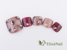 エリクサーネイル 五反田(Elixir Nail)/フットやり放題／クーポン使用