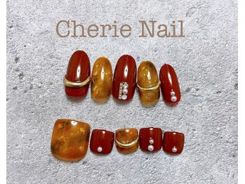 シェリーネイル(Cherie Nail)/べっこうリングネイルフット☆