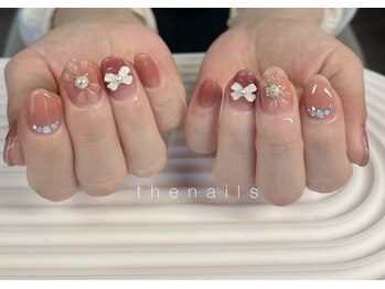 ワンカラー6本アート付