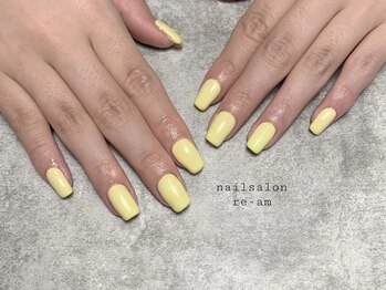 レアム(re-am)/ワンカラー 定額制/定額ネイル