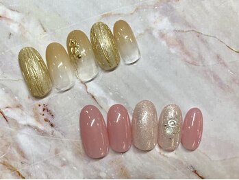 ギャンネイル(GAN NAIL)の写真/≪お気に入りが見つかる♪≫豊富なデザインから選べる定額ネイルが大人気☆丁寧な施術で長持ちします◎