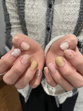 ジュアネイル(jouer nail)/オーロラ　ニュアンスネイル☆