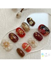 イロアイ(iro.ai.)/和柄ネイルチップオーダー