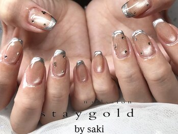 ネイルサロン ステイゴールド(STAY GOLD)/サキ施術お客様ネイル