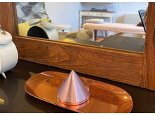 さくらの整体院の雰囲気（小物にも健康に良いものを選りすぐっています）