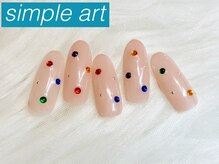 【定額】シンプルアート