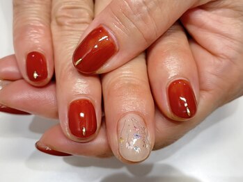 クォーターリゾートネイル(QUARTER RESORT nail)/透明感ネイル☆