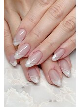 パップネイル(PAP NAIL)/クロスフレンチネイル