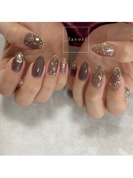 シアーブラックニュアンスドット