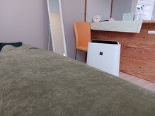 所沢西口連動整体院/加湿・空気清浄機で清潔に◎