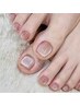 【foot】#映えNo.1☆輝く！フラッシュフットワンカラー