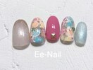 リゾートフラワーネイル初￥7500