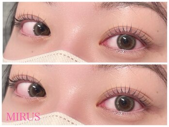 ミルス アイビューティー 横浜西口店(MIRUS EyeBeauty)/パリジェンヌラッシュリフト♪