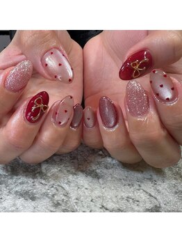 ティンク 札幌駅前店(Tink)の写真/【パラジェル/フィルイン/新規オフ無料】高評価◎可愛い定額多数☆色変えOK☆シンプルコース￥5000～