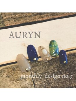 アウリン(AURYN)/2月 monthly design no.5