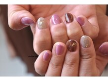 ネイルサロン アトリエ エフ(atelier efu)/【ミキ担当】秋色ネイル