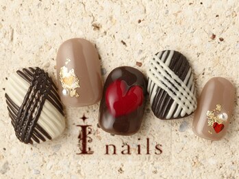 アイネイルズ 町田店(I nails)/ハートチョコレート　11500円