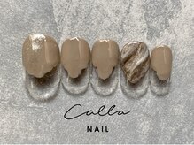 カラネイル 南森町店(calla nail)/ミラーニュアンス