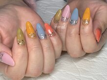イロ ネイルサロン(iro)/スモーキーパステルネイル