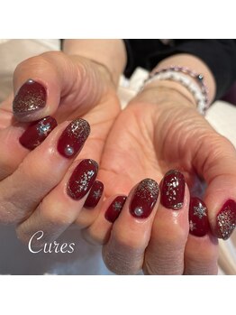 キュアーズ ネイル(CURES NAIL)/ボルドーネイル