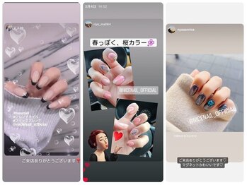 ナイスネイル 自由が丘店/お客様Instagram
