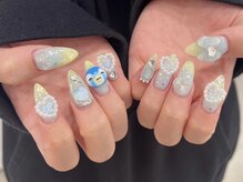 モカ 心斎橋(moca by Lee)/【Aina】キャラクターネイル