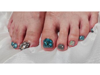 ウェールネイルズ(Ver Nails.)/おまかせフットネイル