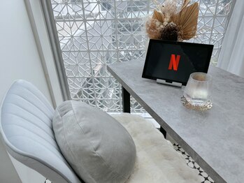 ブレア(BLEA.)の写真/【1人1席タブレット完備でDVD鑑賞OK★】サロン時間を自分だけのくつろぎ時間に♪ロングメニューも快適◎