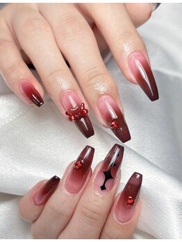 オーラ 関内 伊勢佐木長者町(Aura)/グラデーション、リボン、あか