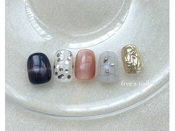 フリーズネイル 三宮店(FREE'S nail)/4月ニュアンスアート