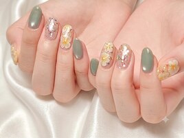 ハイビスカスネイル