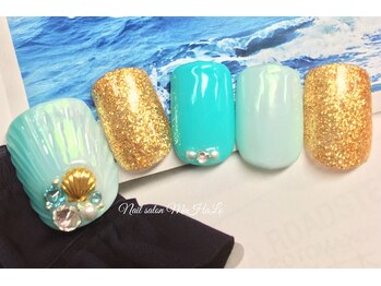 ネイルサロン マハロ(Nail salon MaHaLo)/f44新規付替オフ込☆フット¥7300