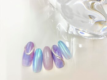 ネイルサロン アミ(Amie)/贅沢ニュアンスネイル☆