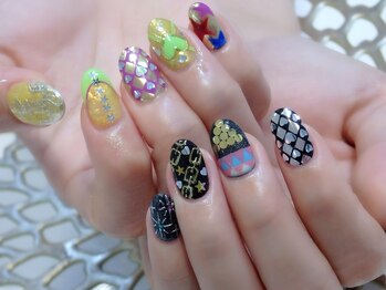 ラルネイル 大宮(Lull. nail)/#モチーフ#推しネイル