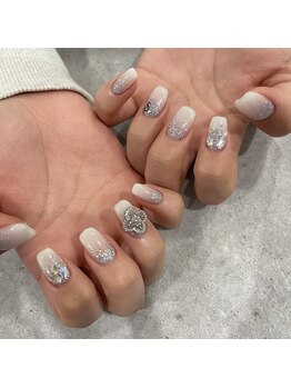 ネイルサロン チェリッシュ(nail salon Cherish)/キラキラネイル
