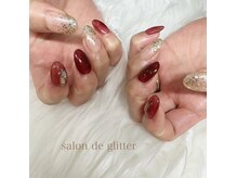 サロンドグリッター 材木町店(salon de glitter)の雰囲気（ネイルと他メニュー同時施術可能！時短でおススメ）