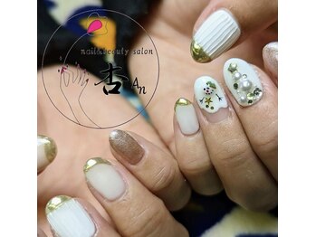 杏 滋賀南草津店/クリスマスネイル