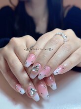 ラムネイル 恵比寿店(RAMU nail)/チップ長さ出しグラデーション