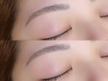 デューエエス バイ クレビア(Due S &nbsp;by CreBiA)/アイブロウ/ビフォーアフター