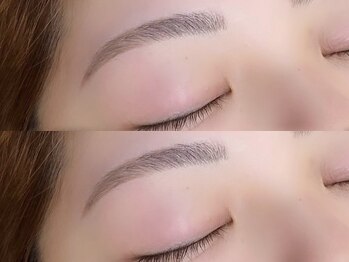 デューエエス バイ クレビア(Due S &nbsp;by CreBiA)/アイブロウ/ビフォーアフター