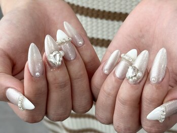 リルネイル(lerunail)/定額サンプルb+10本長さだし